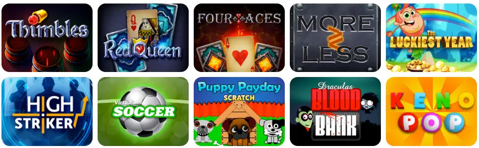 Jeux en ligne WISHWIN CASINO