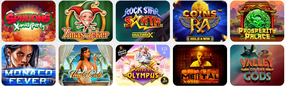 WISHWIN CASINO Machines à sous classiques